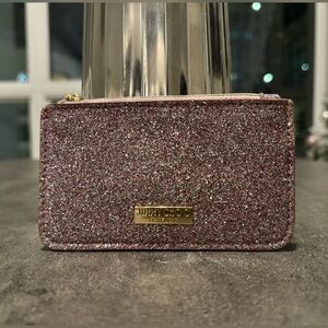 Jimmy Choo Parfums Pink Sparkly Coin/Card Purse Wallet